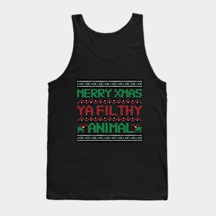 Merry xmas filthy animal, christmas 2020 gift,christmas shirt, holiday shirt, xmas gift,christmas present,Merry xmas shirt, Merry xmas, christmas 2020 shirt,christmas tee,merry christmas tee, xmas tee, merry xmas gift Tank Top